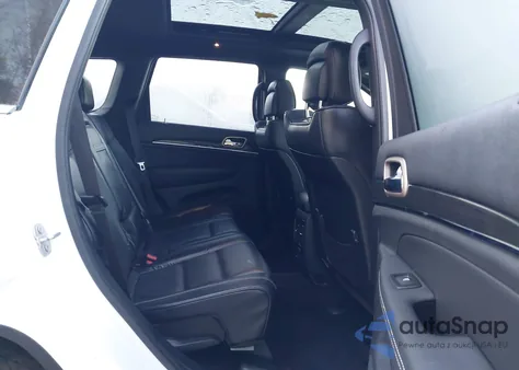 2017 Jeep Grand Cherokee Overland z USA, uszkodzony, nr VIN 1C4RJFCG5HC648704